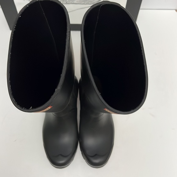 Hunter Original Kids' Classic Rain Boot Black Mate Little Kid/Big Kid) S… - Picture 16 of 16